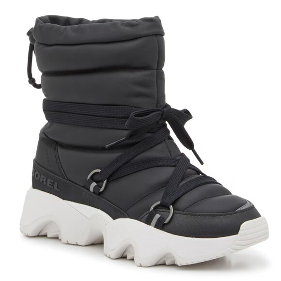 NEW SOREL Kinetic Impact Nxt Waterproof Boots black for women 2510 6S3 - Picture 2 of 7